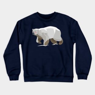 Blushing Polar Bear Crewneck Sweatshirt